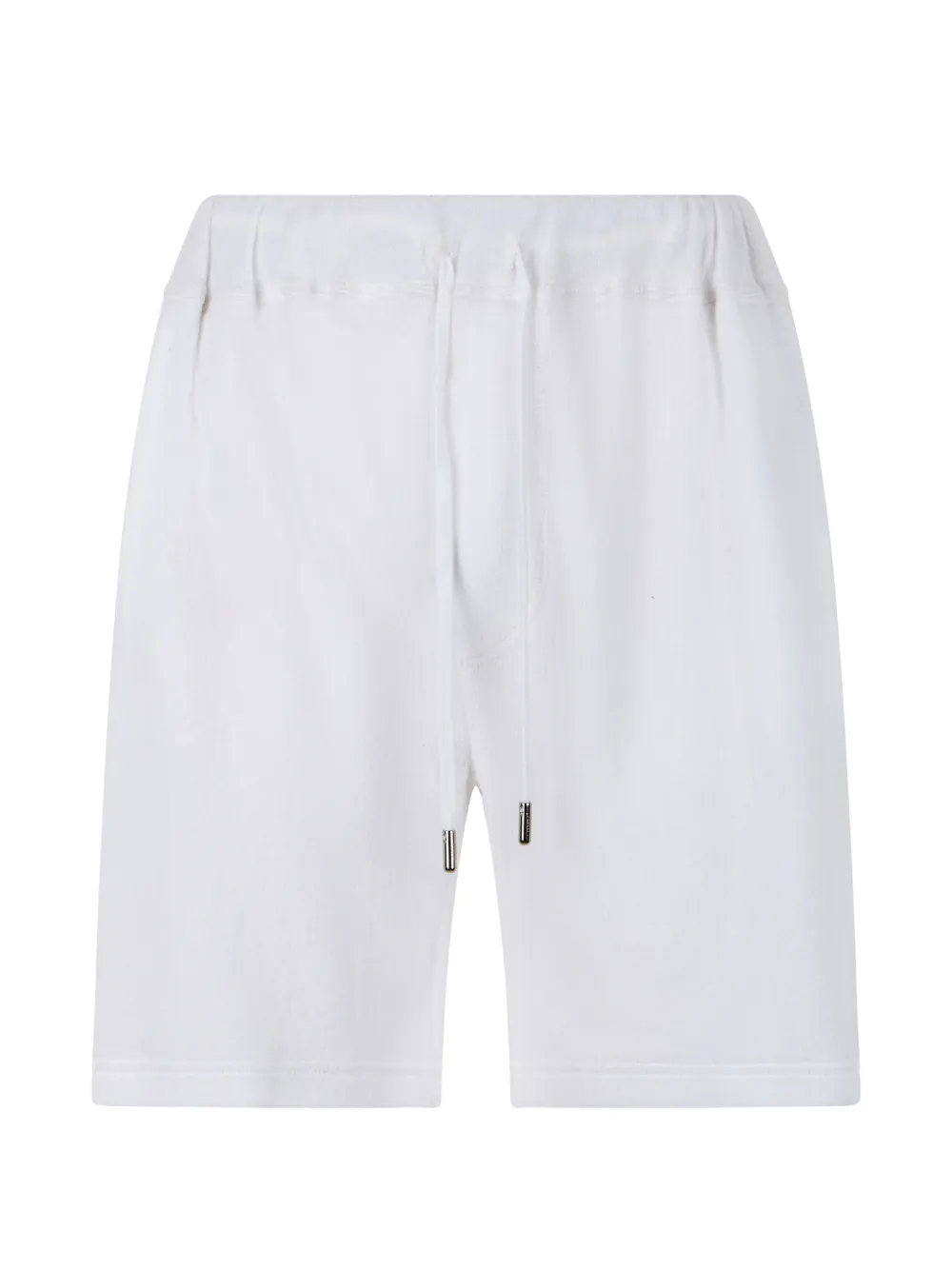 Fedeli drawstring-waist cotton shorts - Weiß
