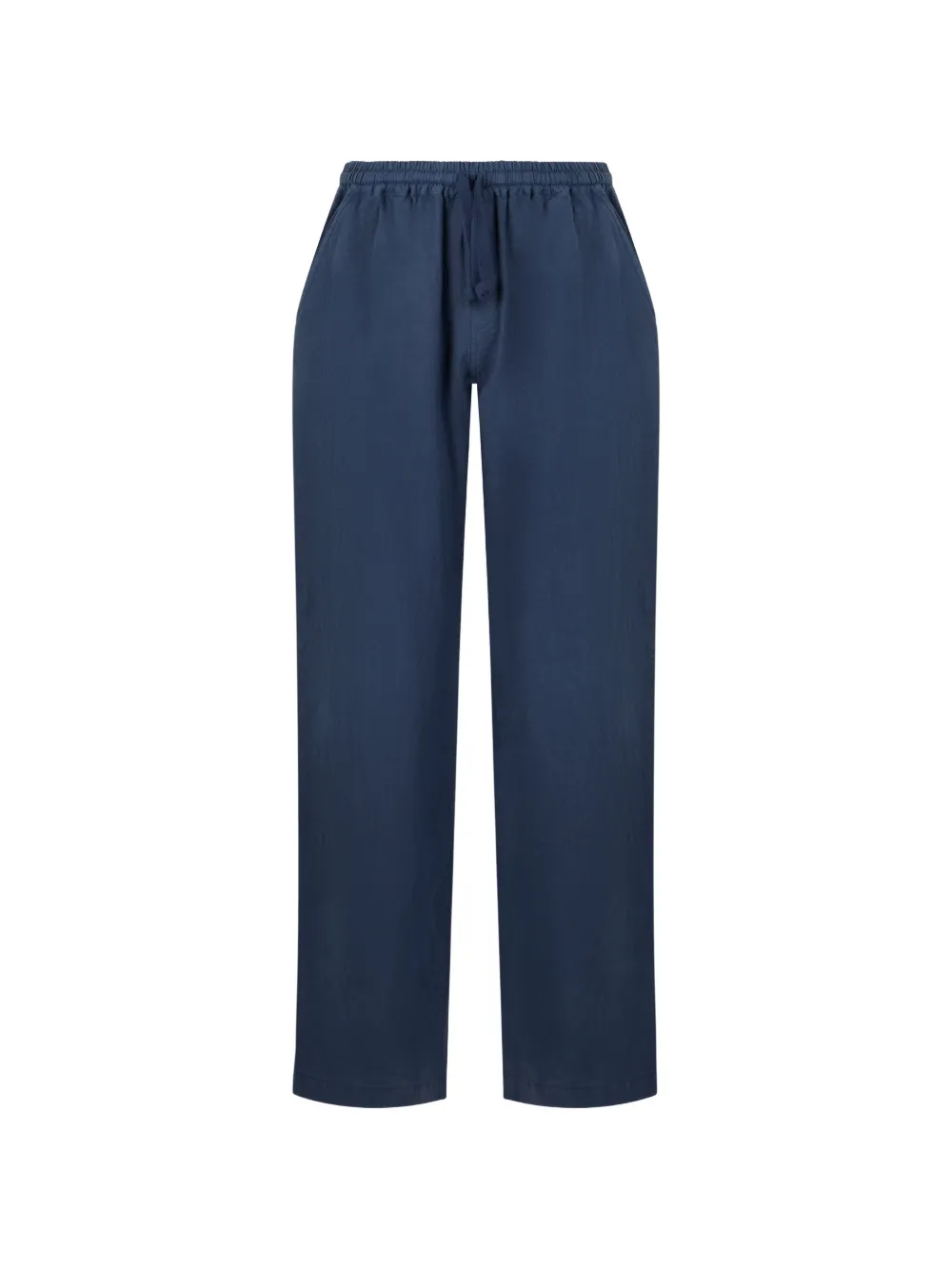Fedeli wide-leg linen trousers - Blu