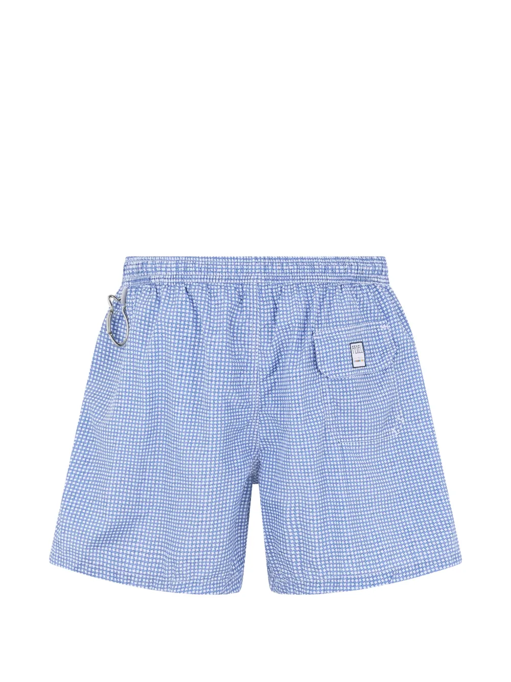 Fedeli Zwembroek met geometrische print Blauw