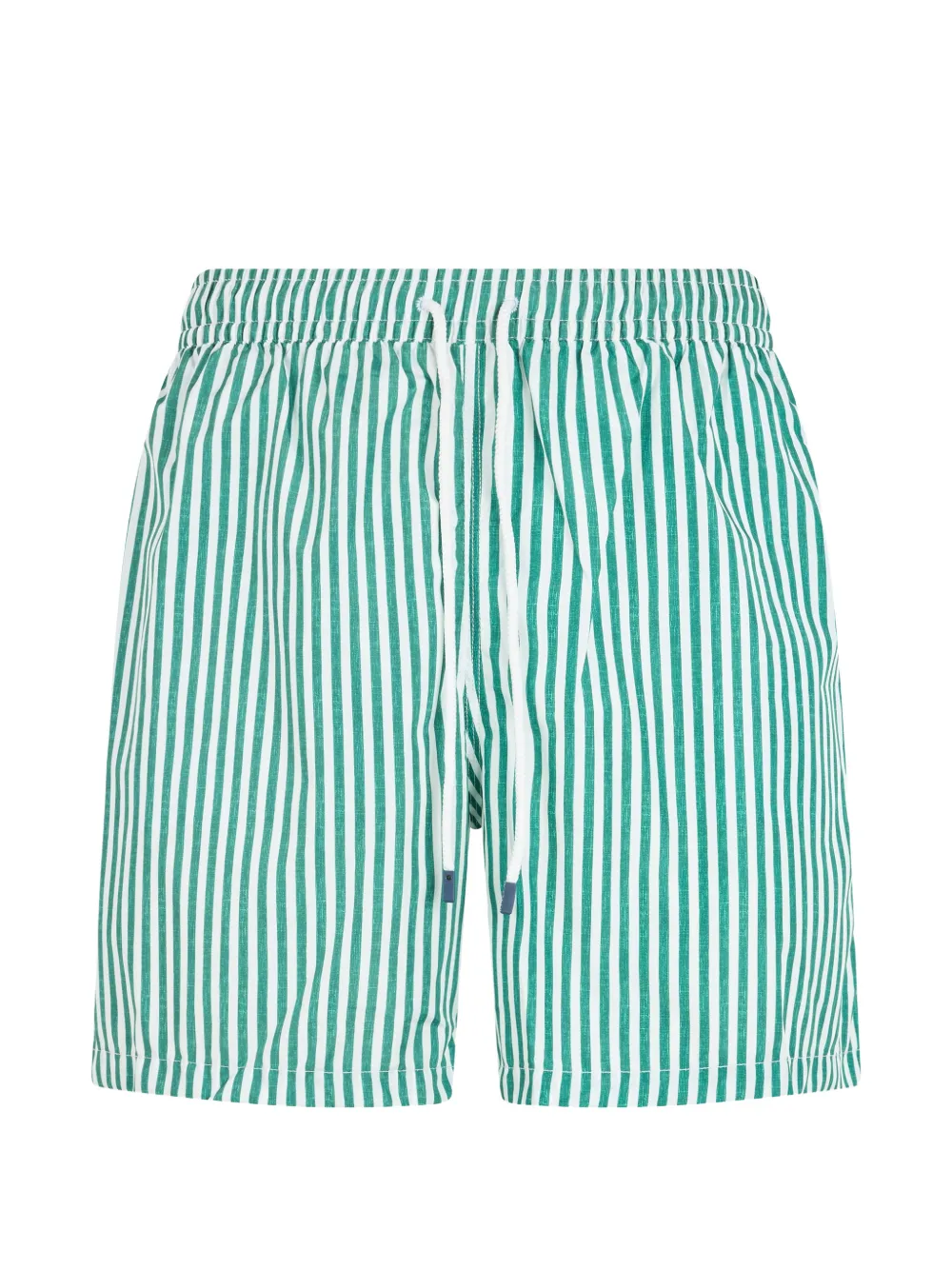 Fedeli striped drawstring swim shorts - Verde
