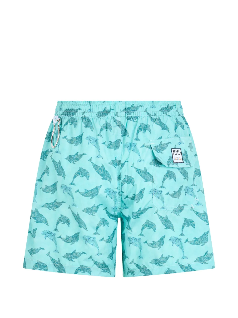 Fedeli Zwembroek met trekkoordtaille Blauw