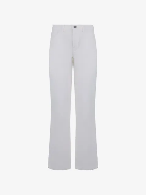 Alberta Ferretti pantalones acampanados con bolsillos