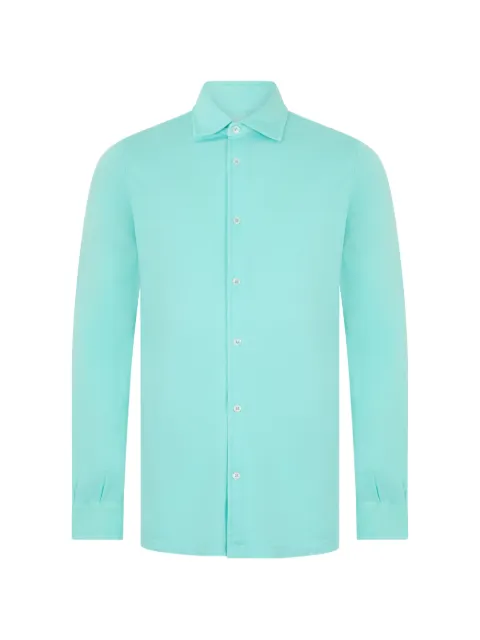 Fedeli long-sleeve button-down shirt