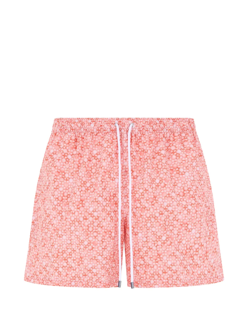 Fedeli floral-print drawstring swim shorts - Rosa