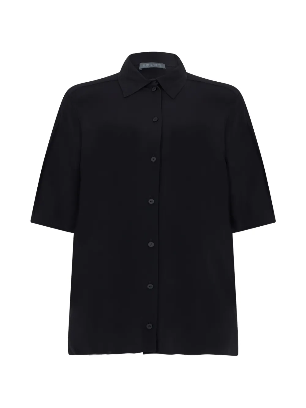 Alberta Ferretti short-sleeve shirt - Black