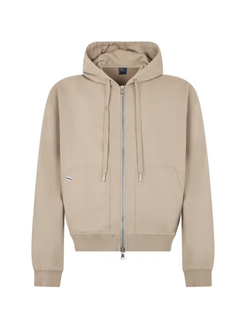Fedeli zip-up drawstring hoodie