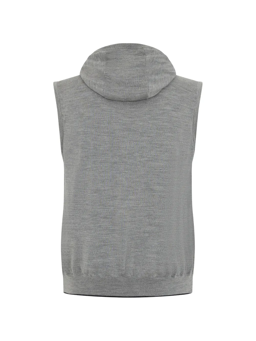  Fedeli Chaleco De Punto Con Capucha - Gris 