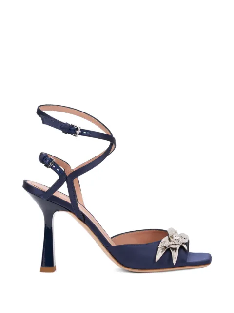 Alberta Ferretti crystal-embellished sandals