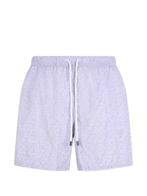 Fedeli polka-dot drawstring swim shorts