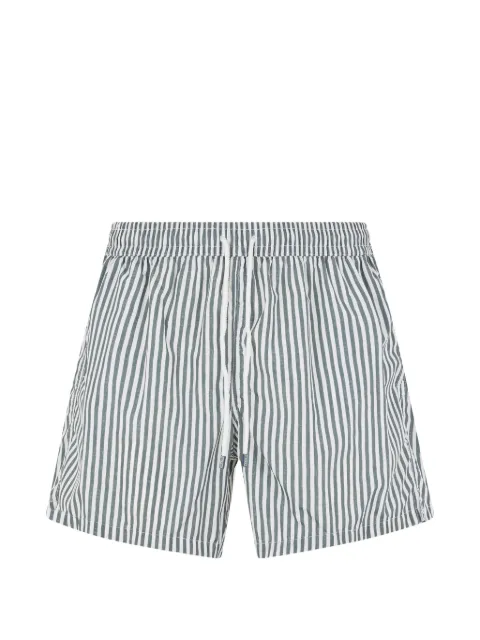 Fedeli striped drawstring swim shorts