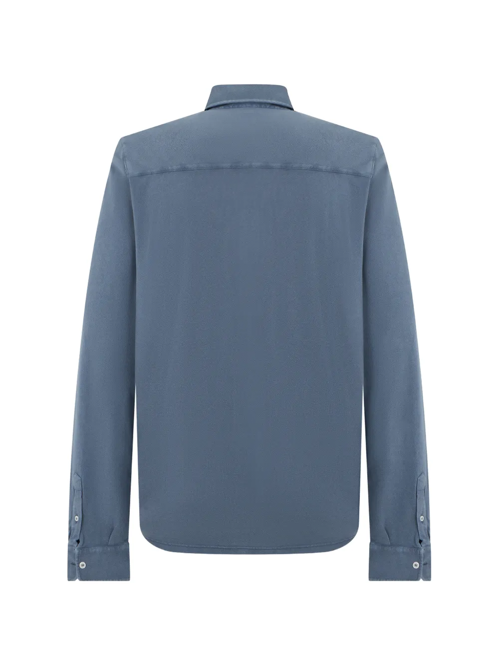 Fedeli Overhemd met klassieke kraag Blauw