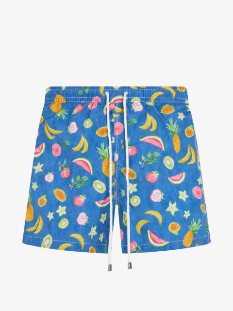 Fedeli fruit-print swim shorts