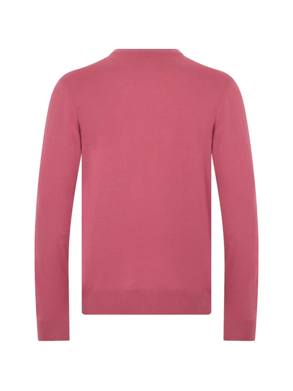 Fedeli Trui met ronde hals en geribbelde afwerking Roze