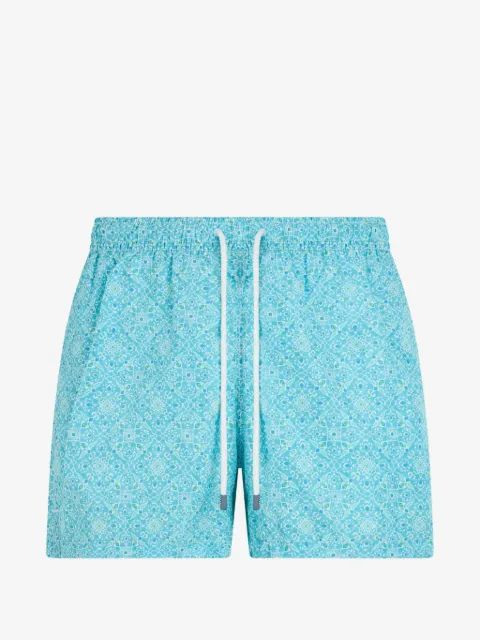 Fedeli Badeshorts mit geometrischem Print