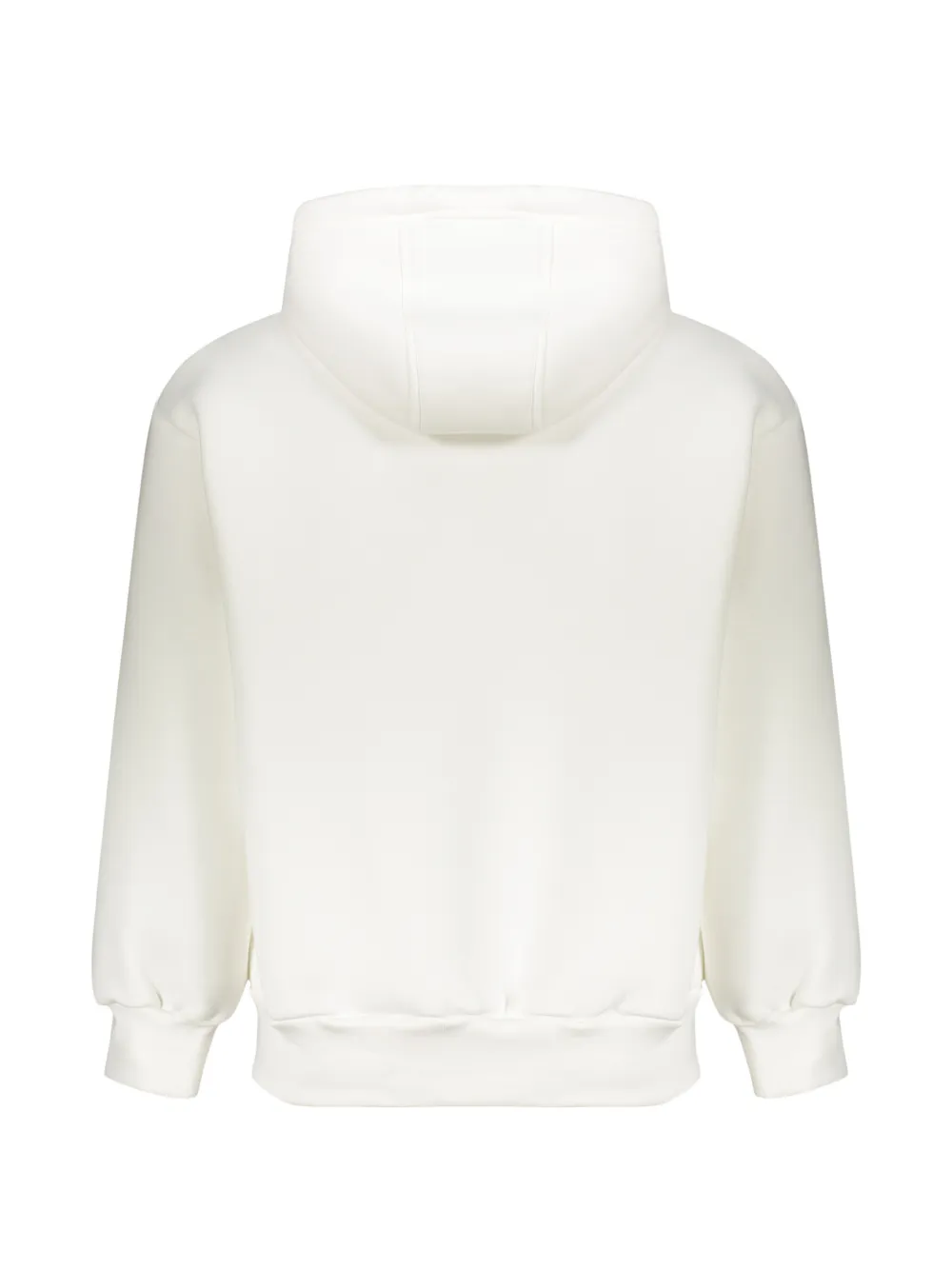  Neil Barrett Graphic-print Drawstring Hoodie - Bianco 