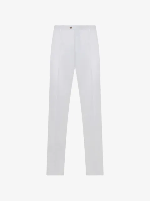 Fedeli pressed-crease tailored trousers