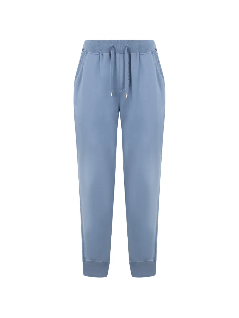 Fedeli drawstring-waist tapered track pants - Blu