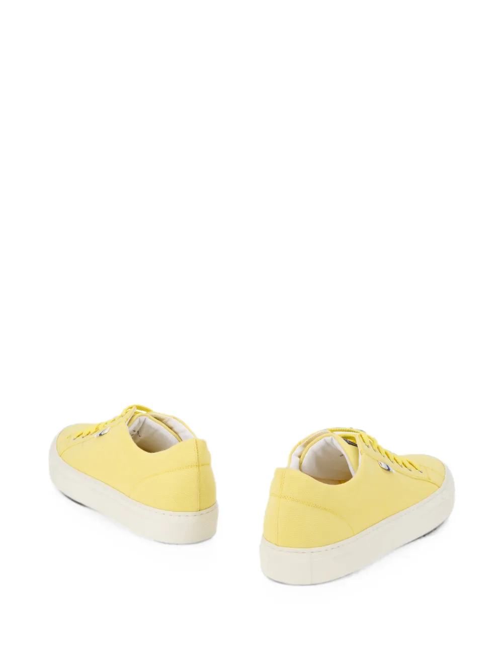 Fedeli Lace-up Sneakers in Yellow, view 3