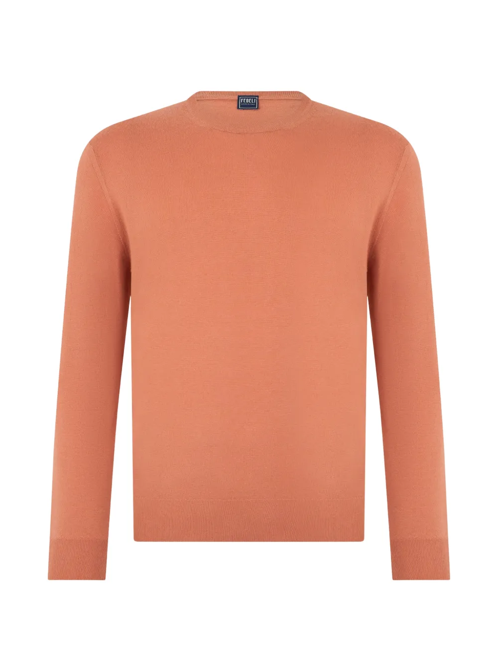 Fedeli cashmere crew-neck sweater - Arancione
