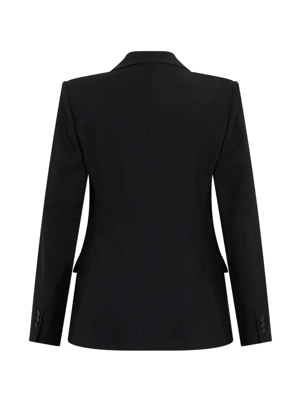 Alberta Ferretti Blazer met enkele rij knopen Zwart