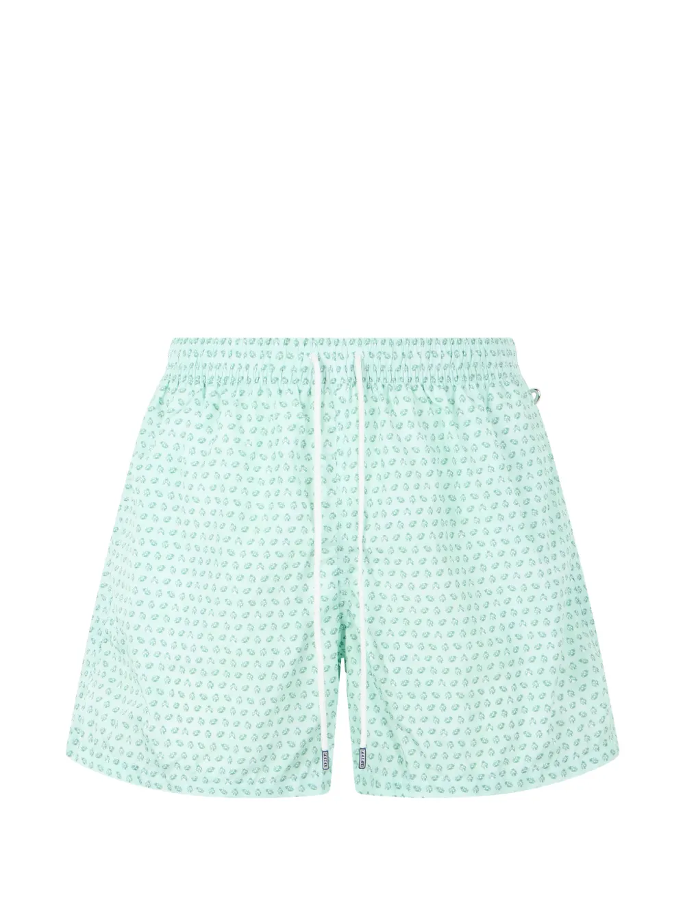 Fedeli ladybug-print drawstring swim shorts - Grün