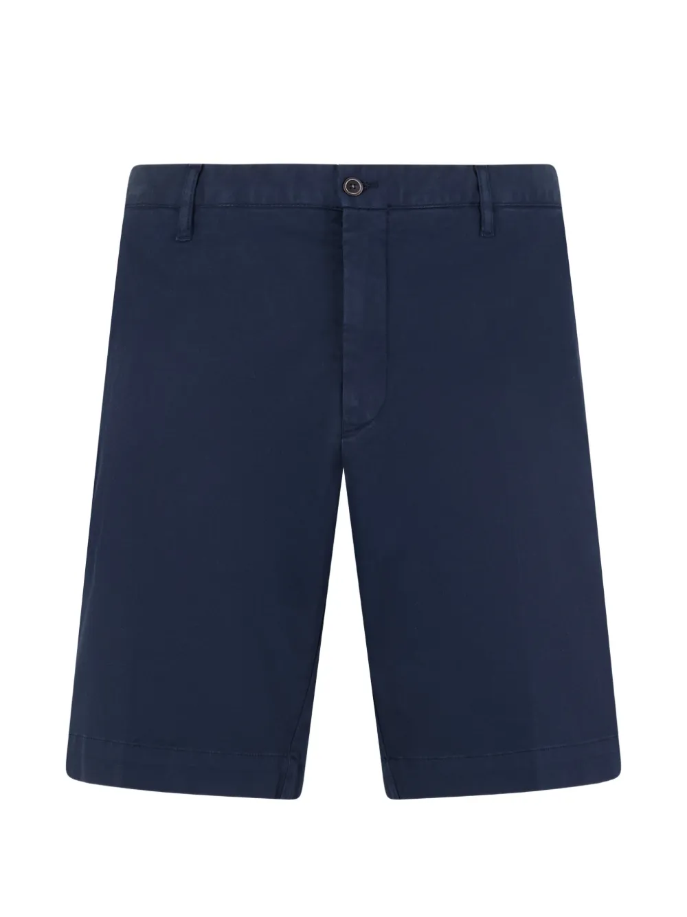 Fedeli belt-loops side-pockets shorts - Blue