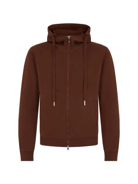 Fedeli zip-up drawstring hoodie