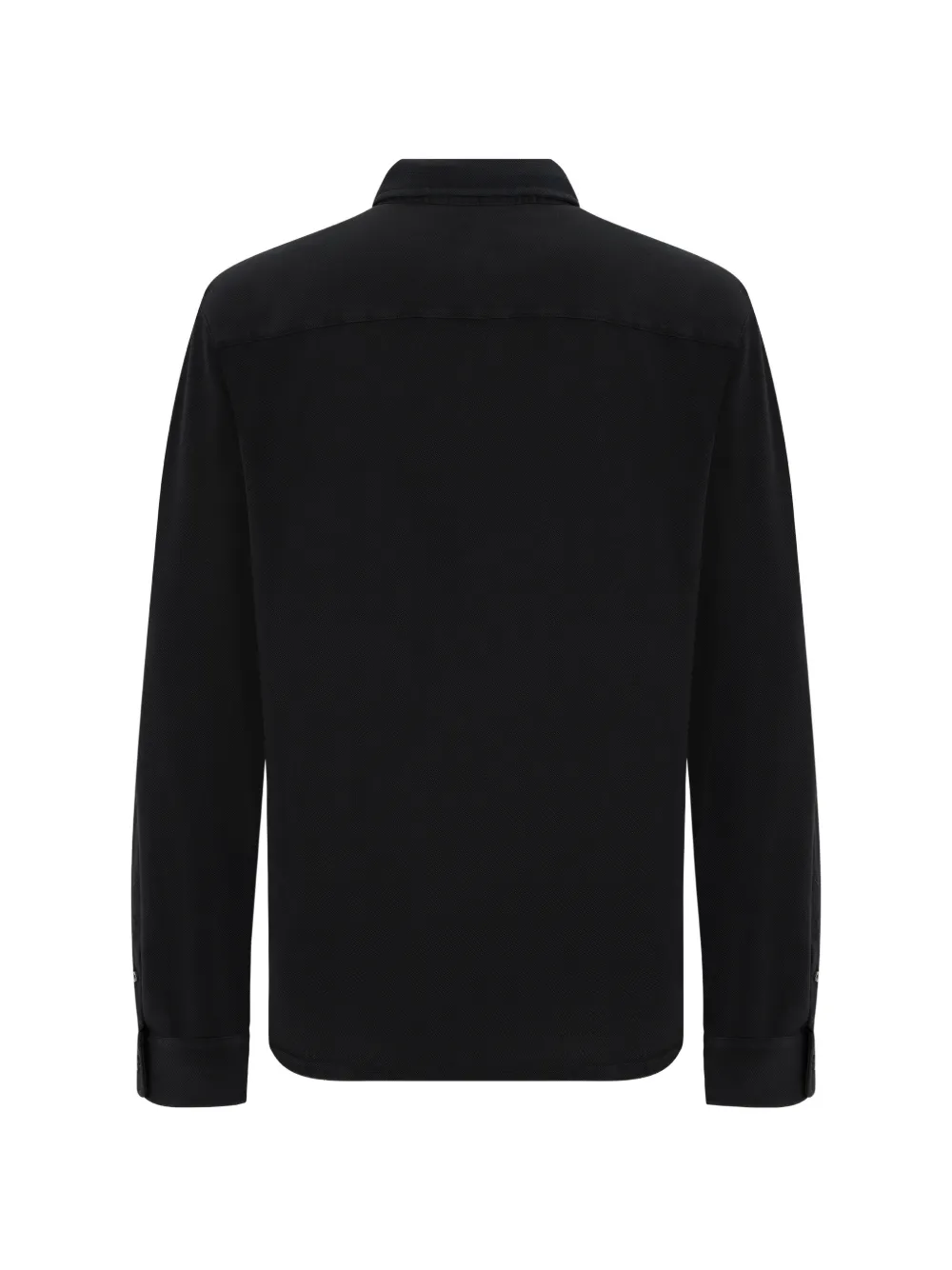 Fedeli Button-down overhemd Zwart