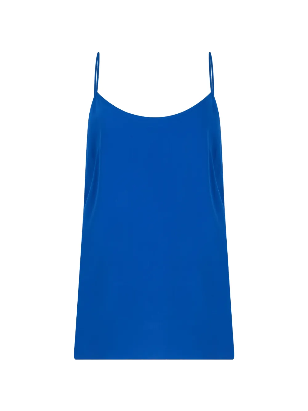 Alberta Ferretti sleeveless spaghetti-strap top - Blu