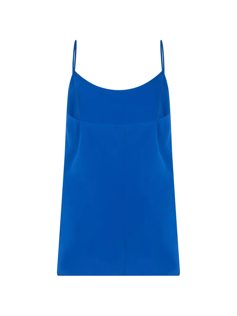 Alberta Ferretti Mouwloze top met spaghettibandjes Blauw
