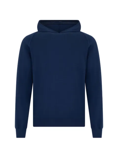 Fedeli raglan-sleeve cotton hoodie