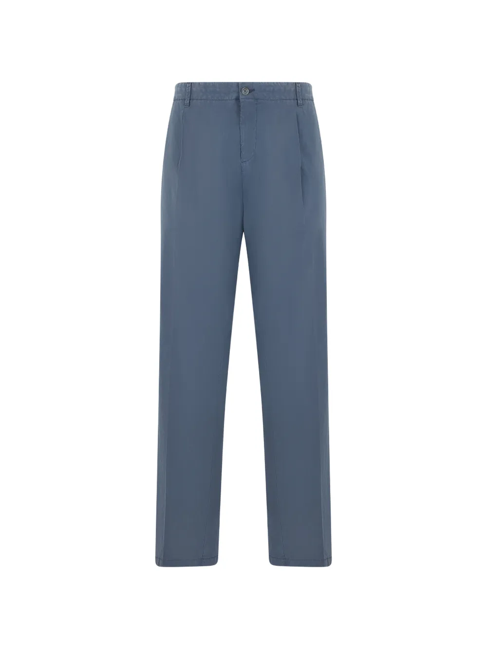 Fedeli pleated straight-leg trousers - Blu