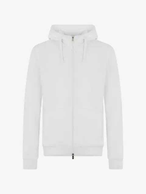 Fedeli zip-up drawstring hoodie