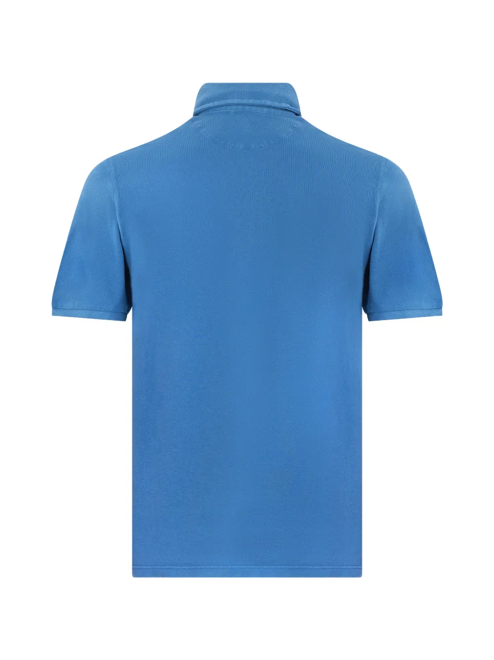 Fedeli Katoenen poloshirt met korte mouwen Blauw