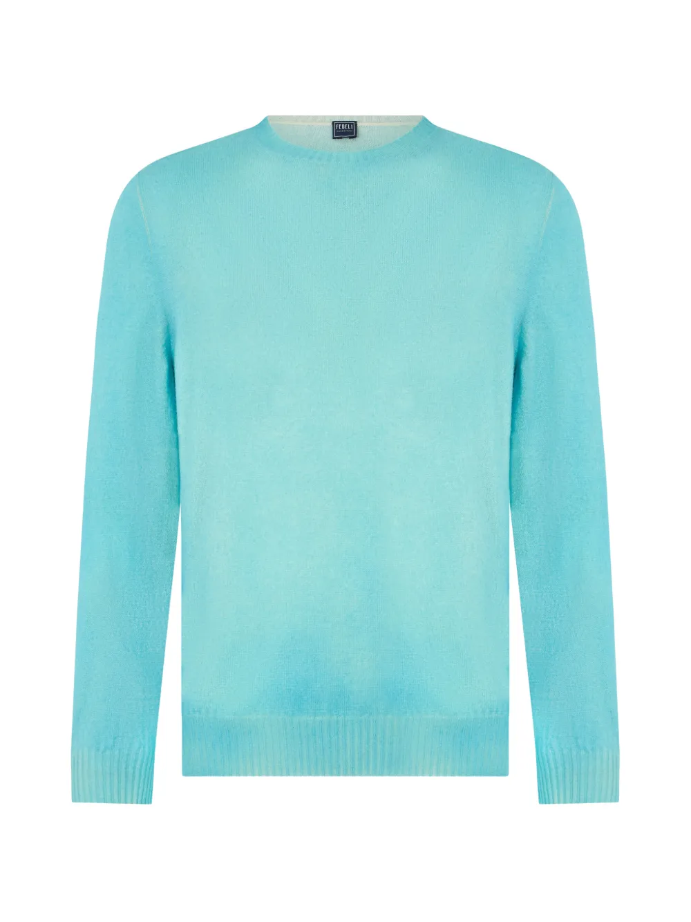 Fedeli crew-neck cashmere sweater - Blu