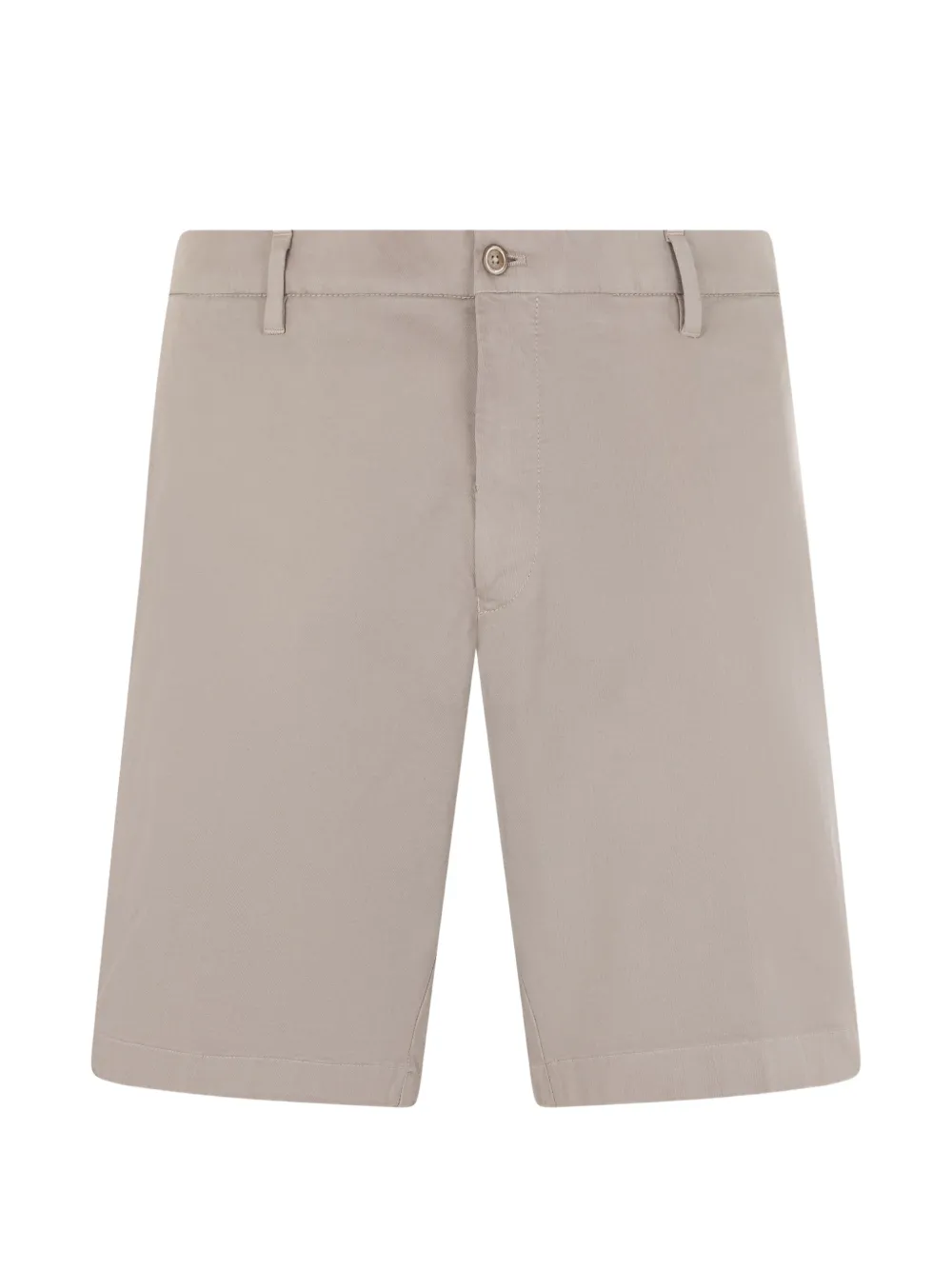 Fedeli straight-leg chino bermuda shorts - Toni neutri