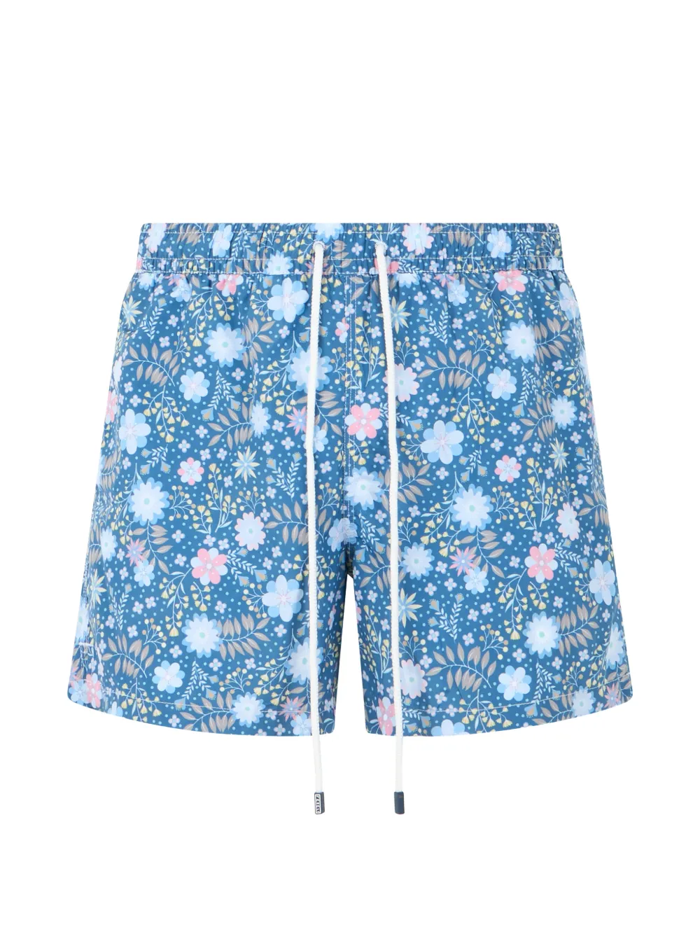 Fedeli floral-print swim shorts - Blu