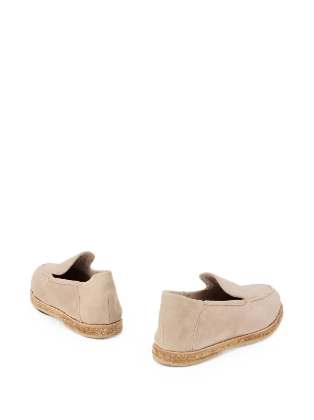 Fedeli Leren mocassins Beige
