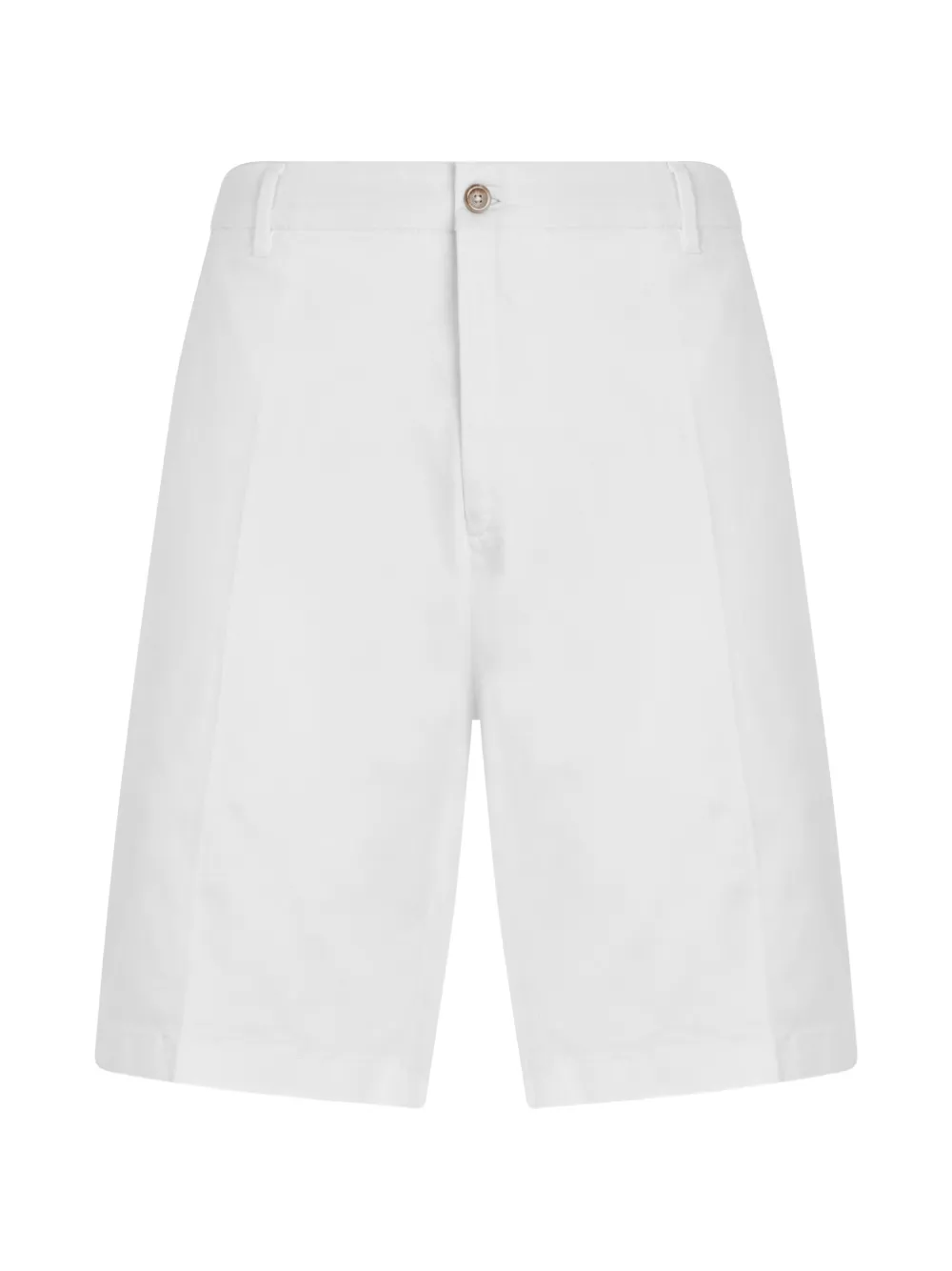 Fedeli belt-loop bermuda shorts - Weiß