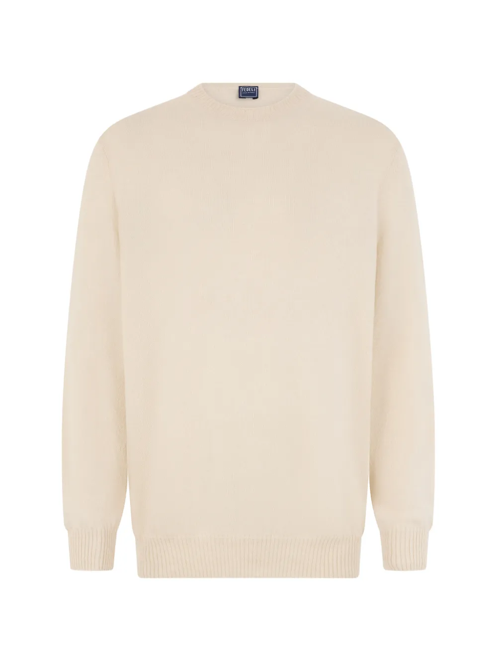 Fedeli crew-neck cashmere sweater - Toni neutri