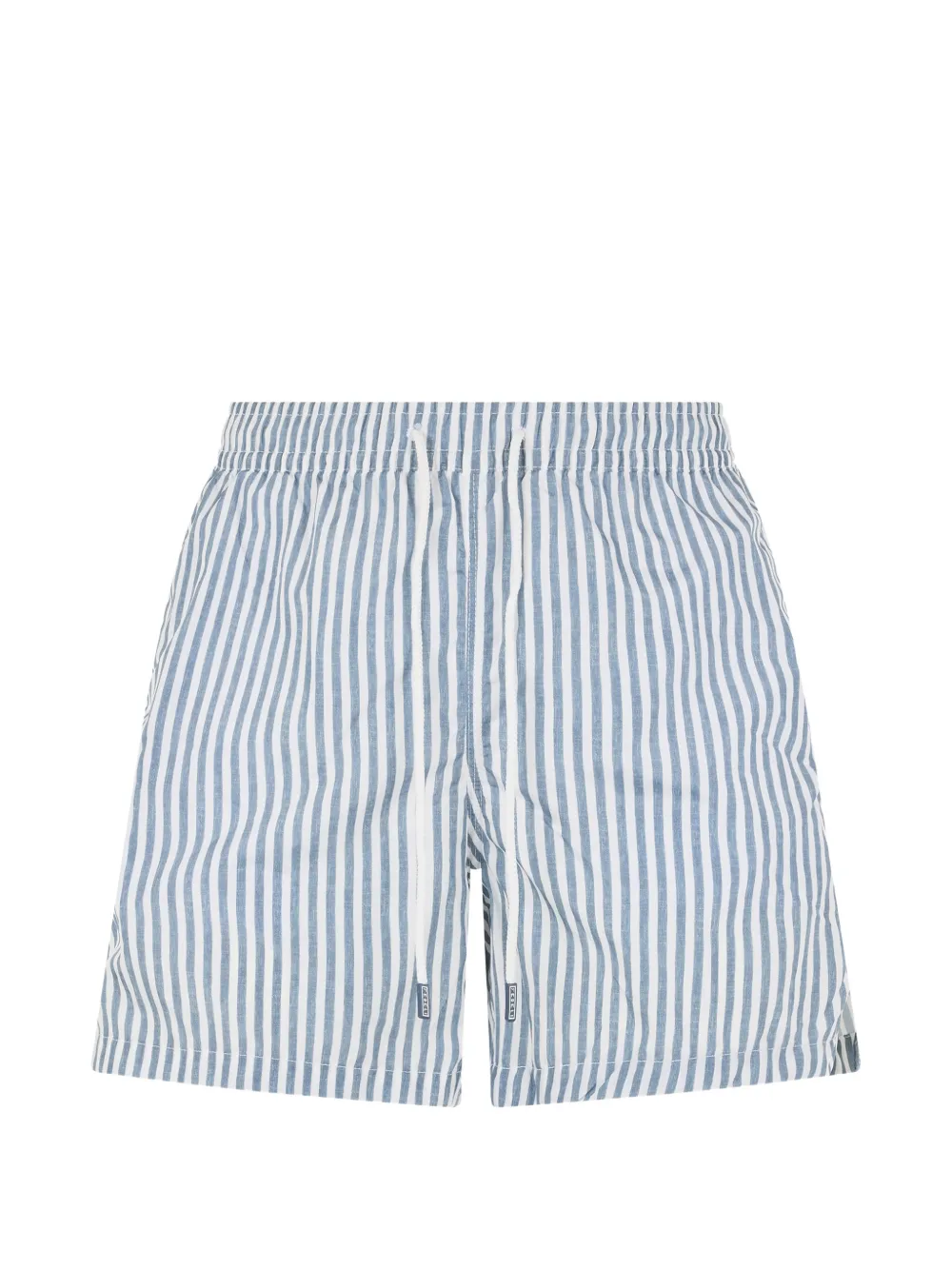 Fedeli striped drawstring swim shorts - Blau
