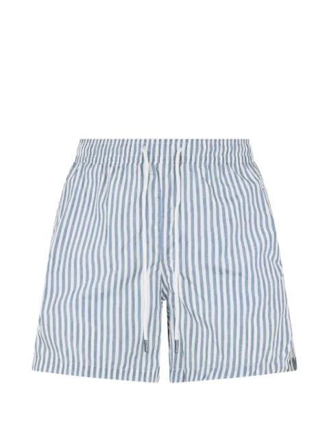 Fedeli striped drawstring swim shorts