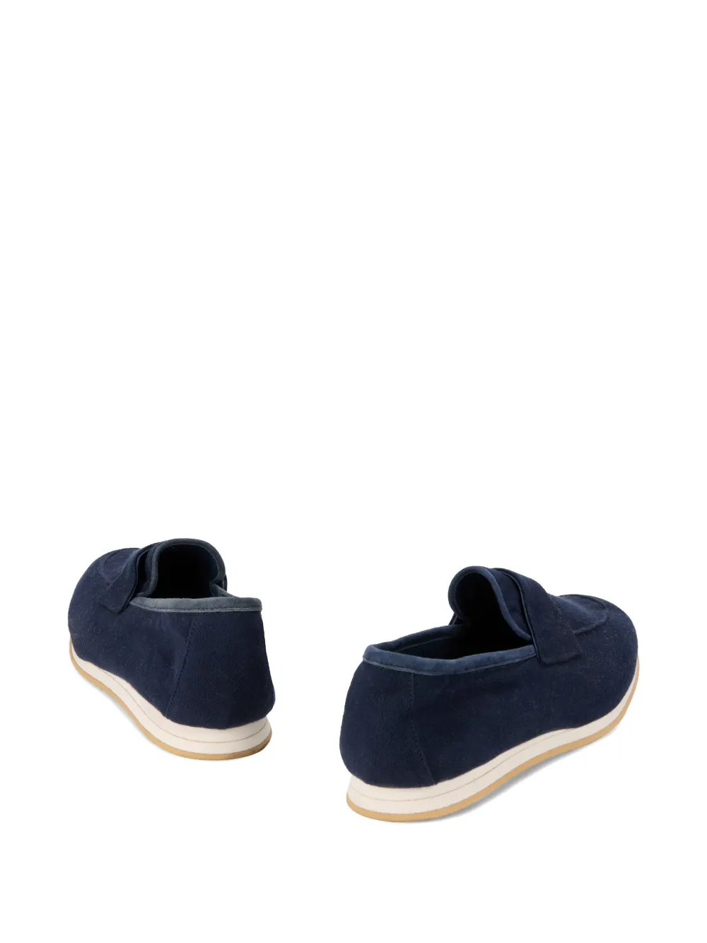 Fedeli Elegante mocassins Blauw