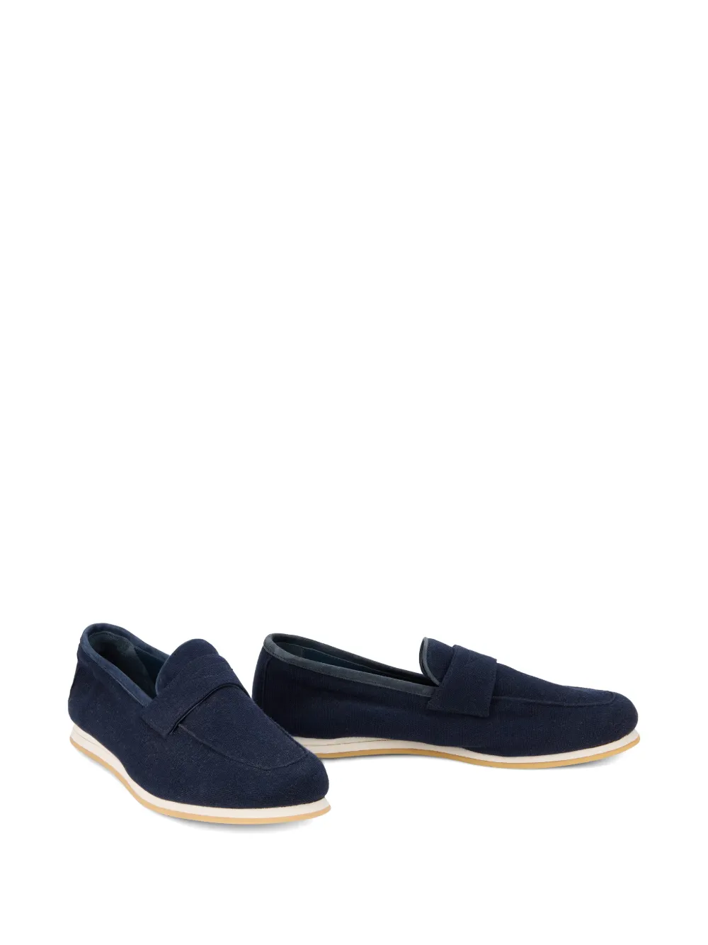 Fedeli Elegante mocassins Blauw