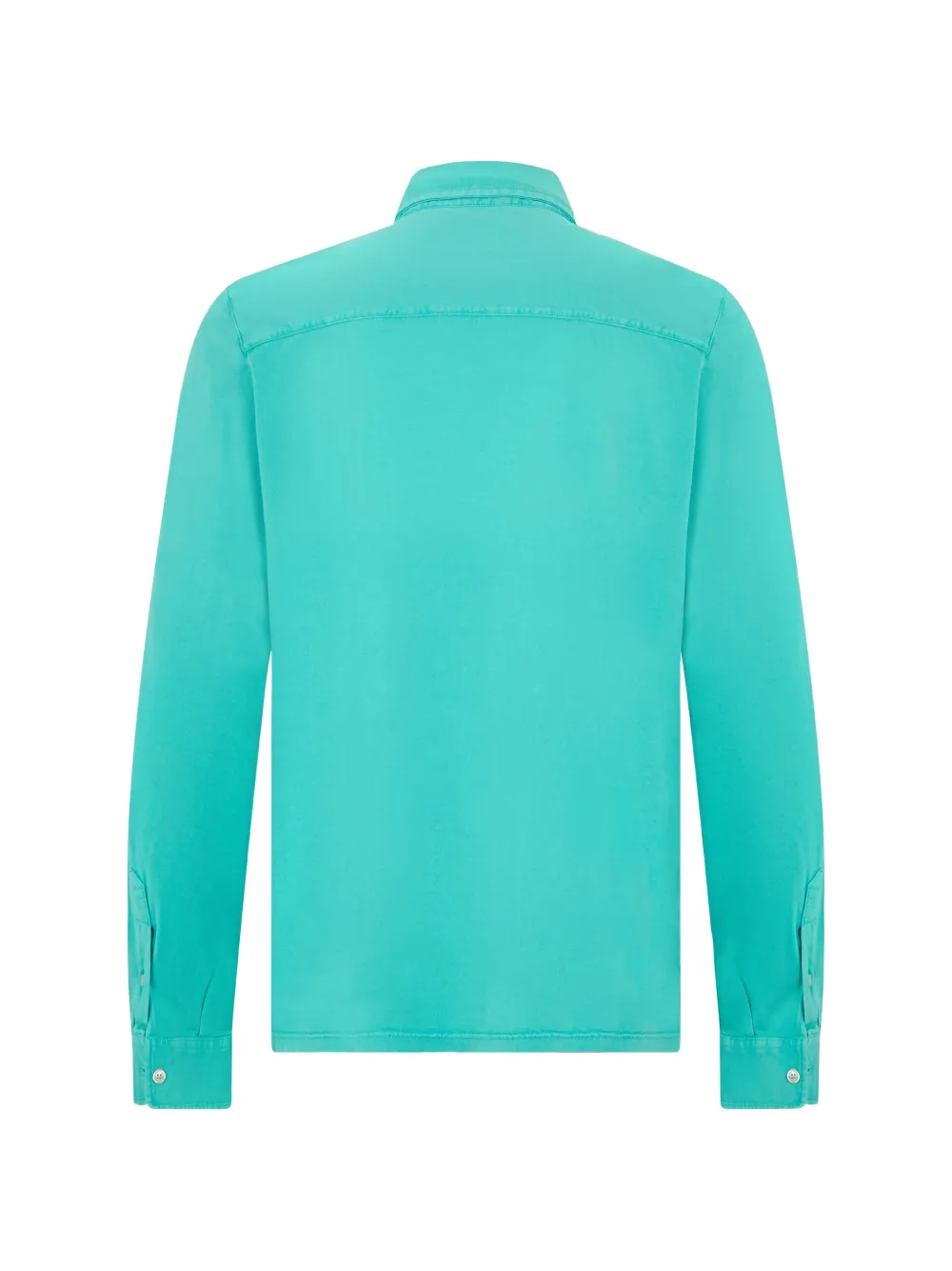 Fedeli Overhemd met klassieke kraag Blauw