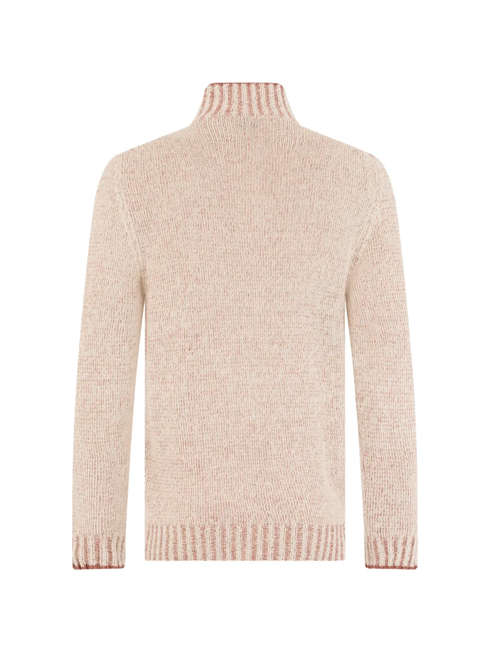 Fedeli Gebreide trui met rits Beige