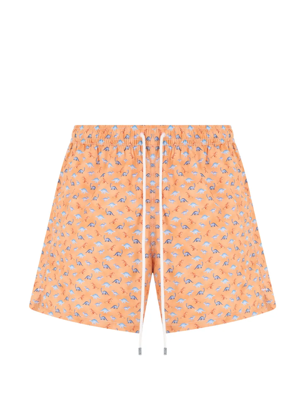 Fedeli dinosaur-print swim shorts - Orange