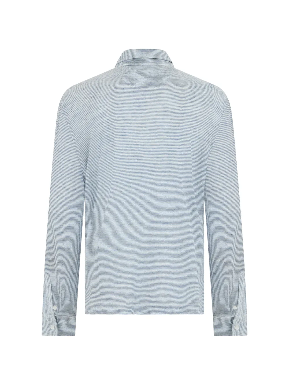 Fedeli Gestreept poloshirt Blauw