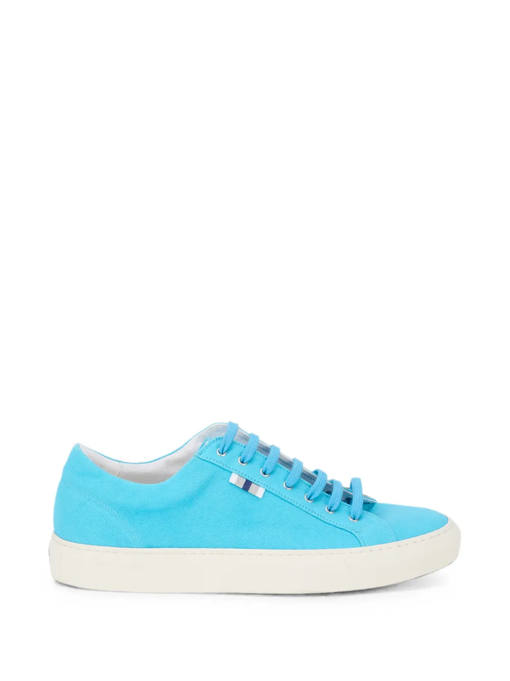 Fedeli lace-up cotton sneakers - Blu