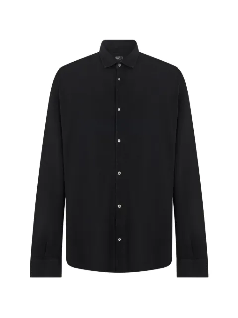 Fedeli long-sleeve button-down shirt
